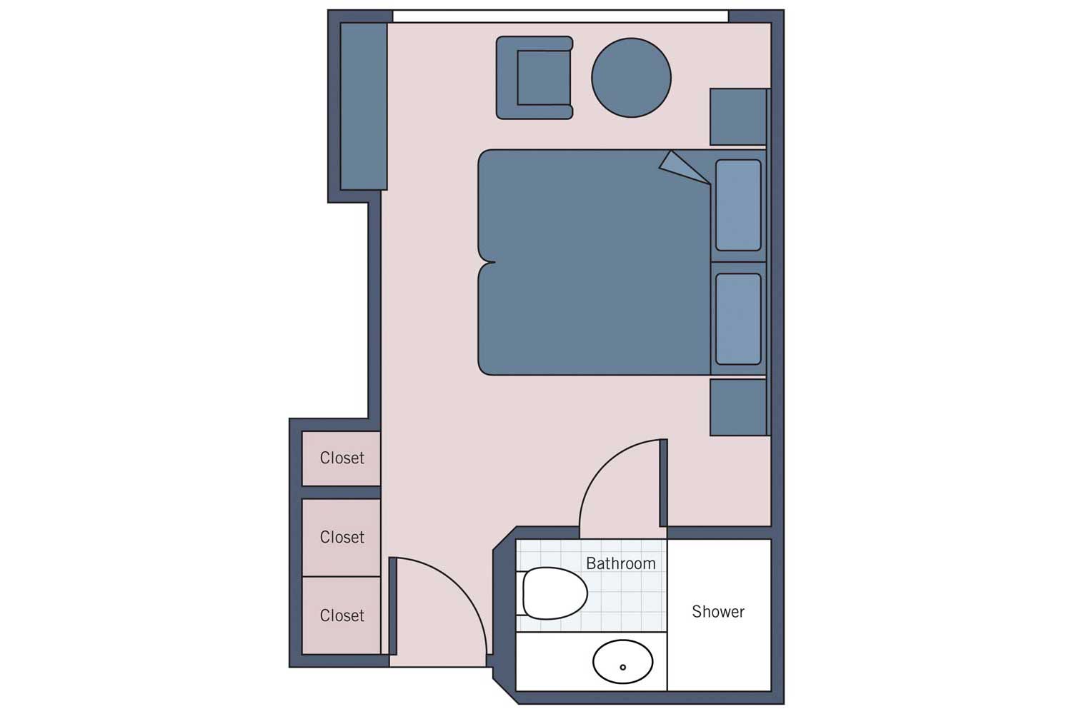 UNI River Countess Cat 2-3 floor plan